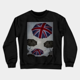 Union Jack Umbrellas Crewneck Sweatshirt